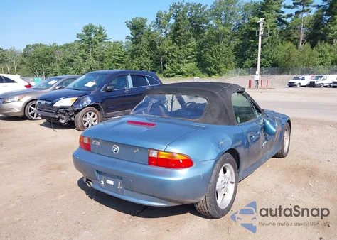 1997 BMW Z3 1.9 из США, поврежденный, VIN 4USCH7322VLB80113